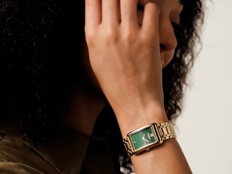 OLIVIA BURTON Women's Watch Illustrated Floral, rose gold : Amazon