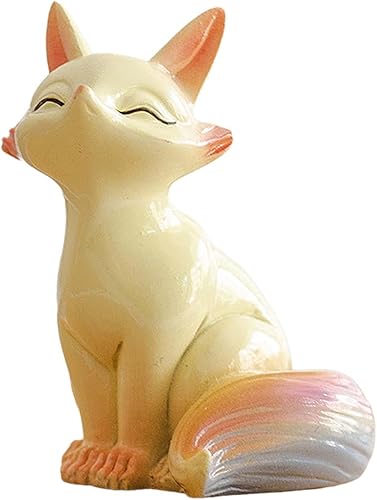 KLKCMS Escultura de animales de té para mascotas, regalo para amantes del té, amigo, adorno decorativo de animales, estatua de animal pequeño para