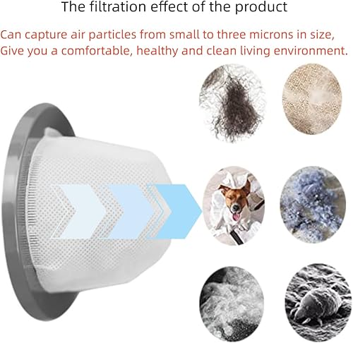 Miniatura 4 de Paquete de 8 filtros de repuesto de vacío 2033 compatibles con Bissell Featherweight Stick Aspiradora ligera sin bolsa 20331 20333 20334 20336 20339