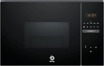 Balay, Built-In Microwave, 5 Powers, Aqualisis, Black, 3CP5002N3