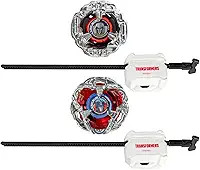 Beyblade X Transformers, Collab Battle Set Optimus Prime vs Megatron, 4-60P e 4-80B, Pião de Batalha em Plástico, Multicolorido, Idade 8+ Anos