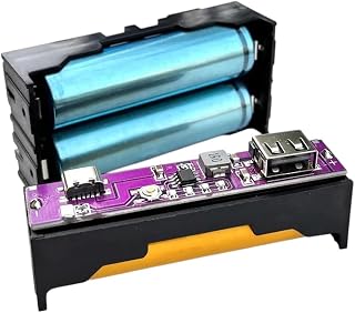 2.1A Type - C Povver Baink High - Speed Charging Support Case 18650 21700 Input Charging Bank DIY Kit Quick Charging Module with Battreriy Box