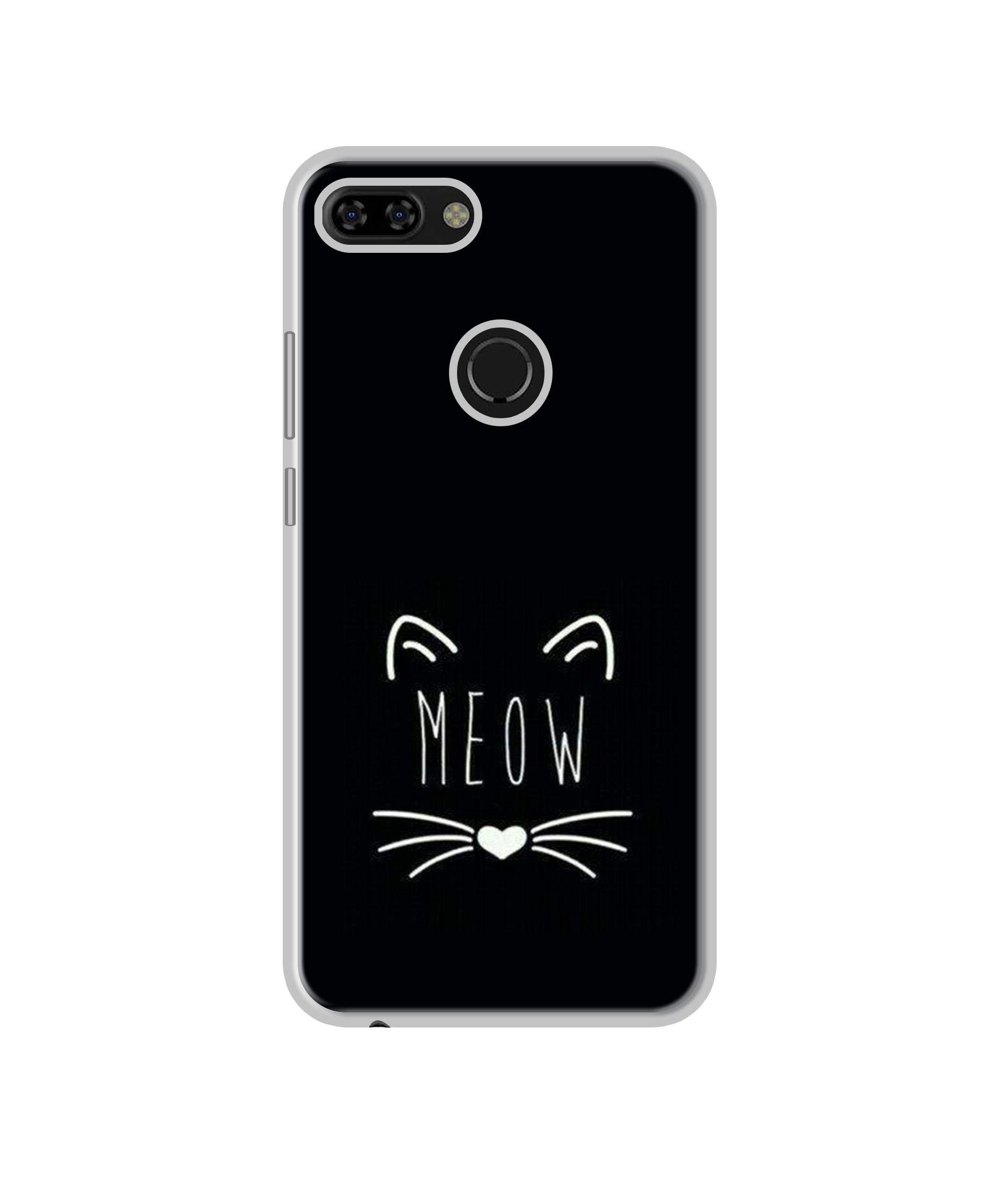 Amazon Brand - Solimo Designer Meow UV Printed Soft Back Case Mobile Cover for Tecno Camon i Twin