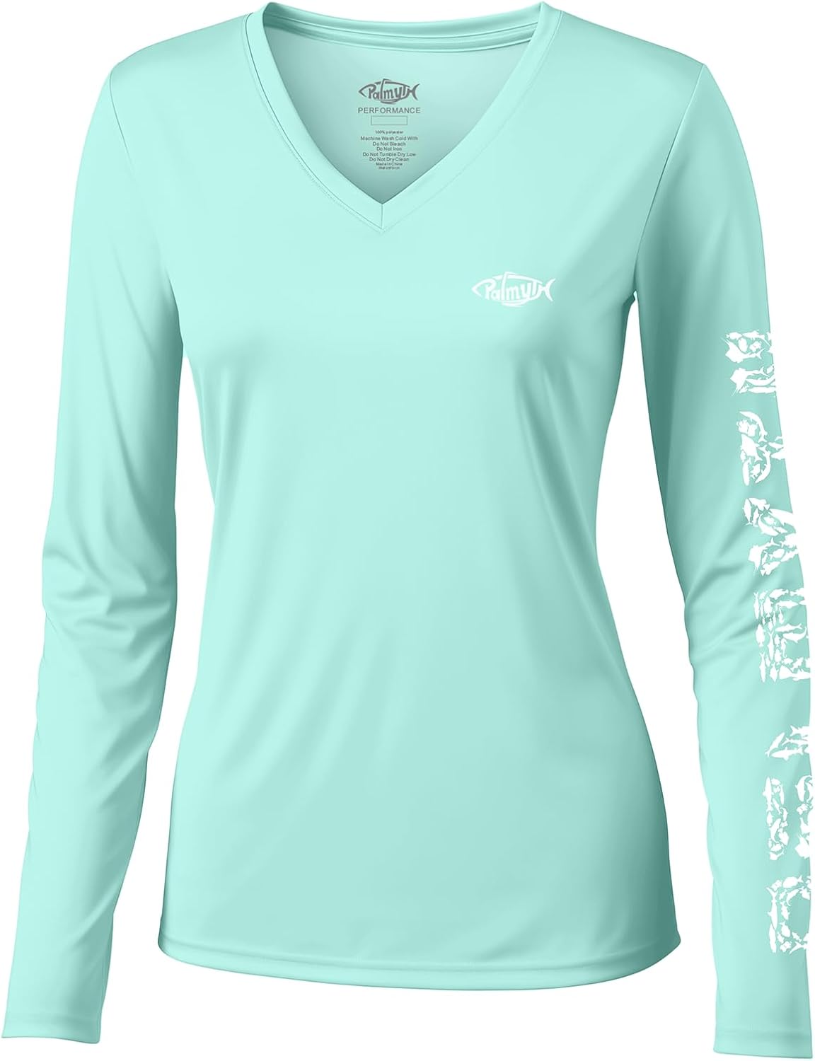 Palmyth Womens Fishing Shirt UPF 50 Sun Protection Long Sleeve T-Shirt - Image 4