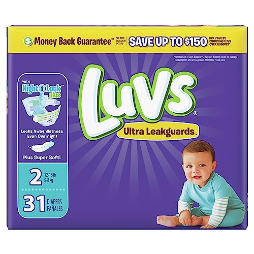 Luvs Diapers Size 2 31 Count