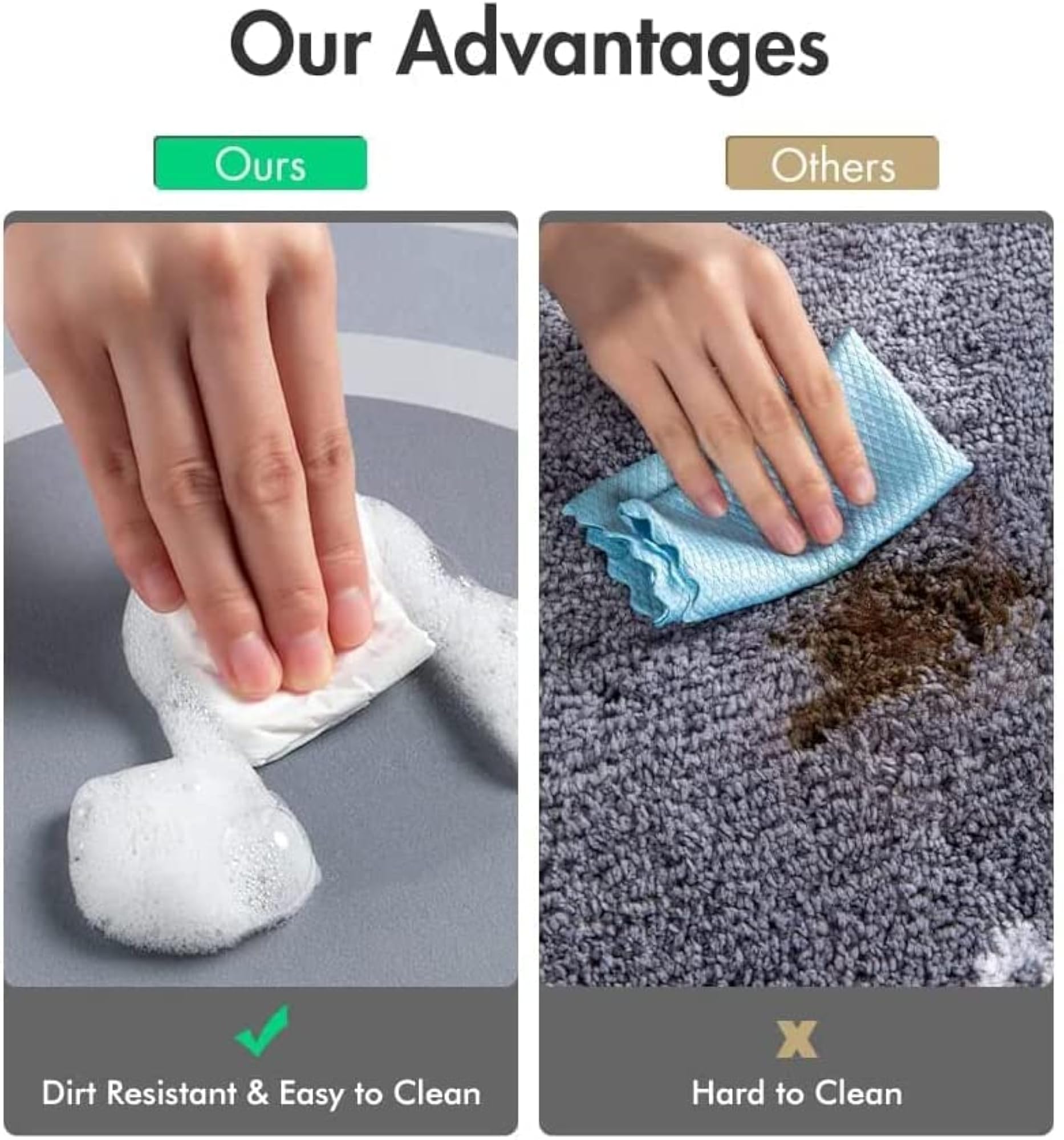 Quick-Drying Non-Slip Diatom Mud Bath Mat