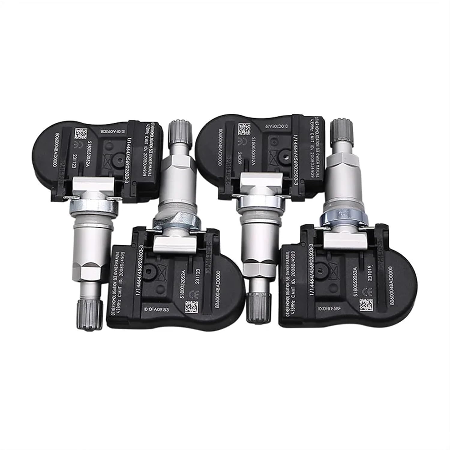 4PCS 433MHZ TPMS Sensor 8060004BAD0000 Tire Pressure Monitoring Sensor for GA3 GA6 GA8 GS4 PHEV GS5 GS7