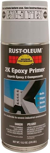 Rust-Oleum VK9300 - Aerosol plano gris de 13 onzas