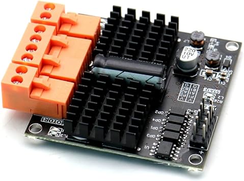 12V/24V 12A Dual-Channel DC Motor Driver Module DC Brushed Motor Driver for 12A Dual-Channel DC Motor Performance Exceeds L298N BTS7960 10A