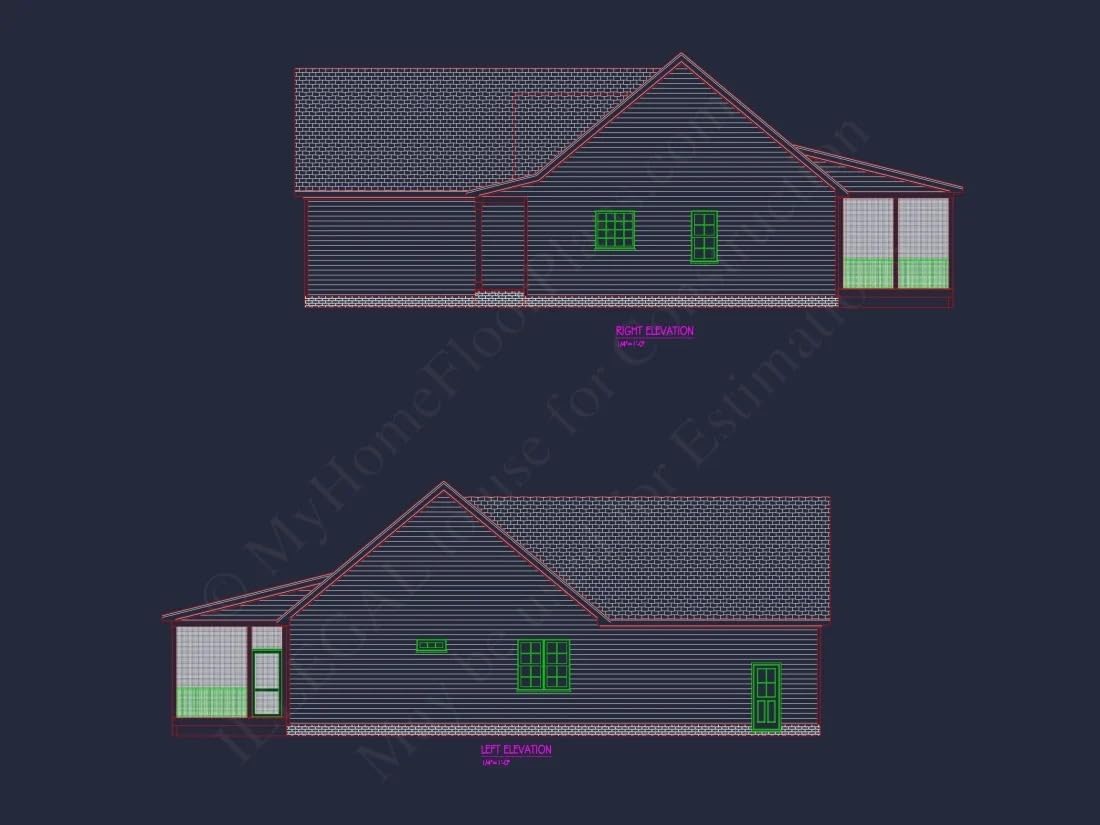 20-1154 House Plan - Modern Farmhouse Home Plan - 3-Bed, 2-Bath, 1,950 SF