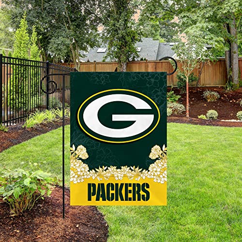 Image of Rico Industries NFL Standard /Primary 13 inch x 18 inch Double Sided Garden Flag - Great Gift for Men, Women, & Fans