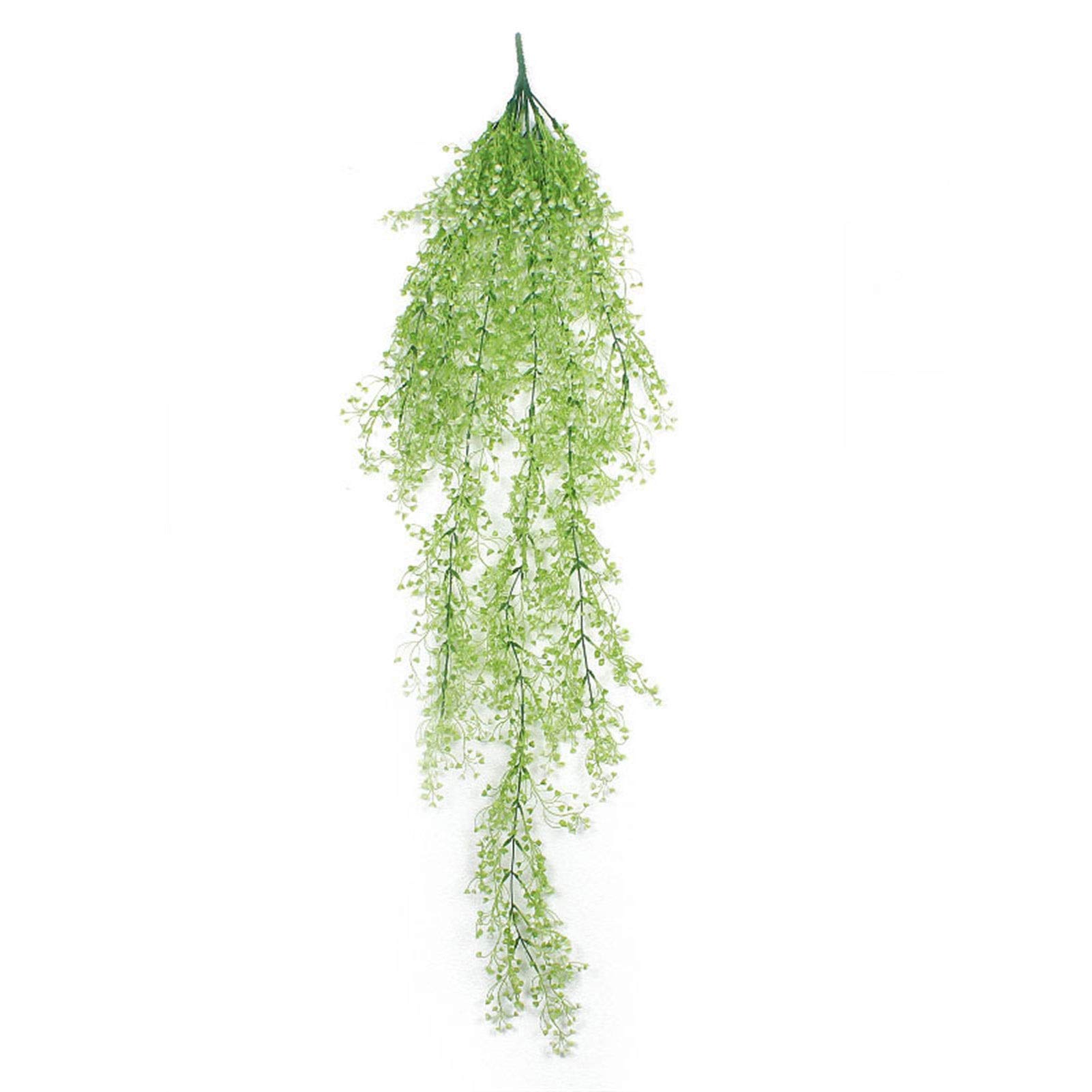Rotin suspendu haut de gamme au design vegetal epure longueur 115cm