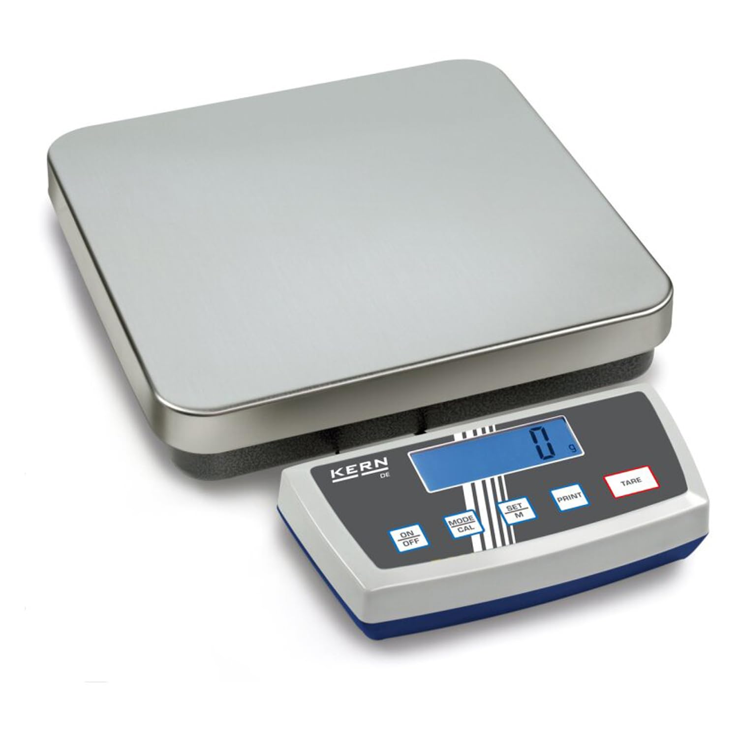 Dos bereichs Balanza de plataforma – Modelo multifunción [Kern de 15 K0.2D] Precisión hasta 0,2 g/0,5 g, rango de pesaje Max. 6 kg/15 kg