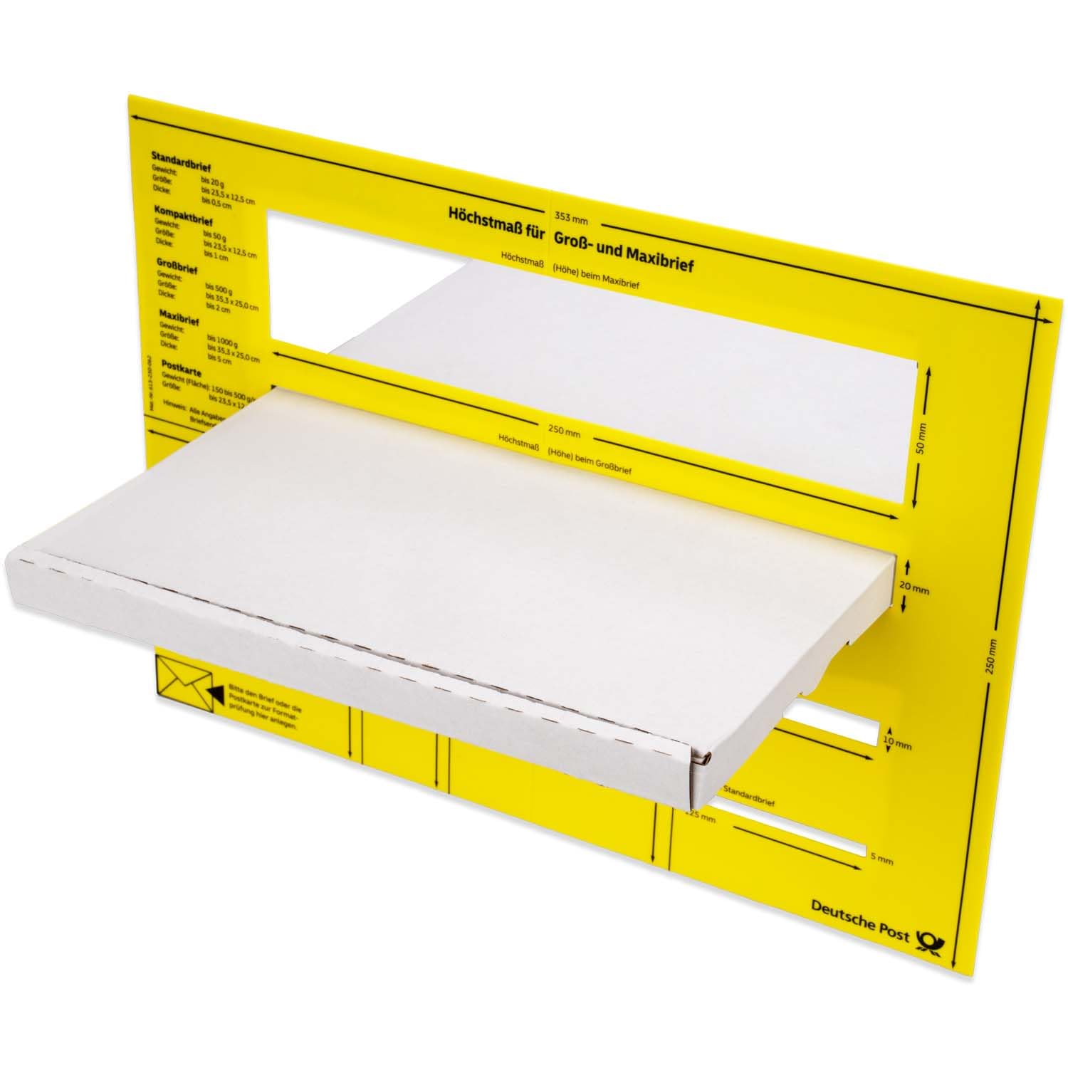200x Großbriefkartons 350 x 250 x 20 mm GB-2 weiß Großbrief Karton Faltschachtel stabil Versandkarton Post DHL Versand DIN A4 B4 Warensendung Büchersendung Versandschachtel (200 Stück)