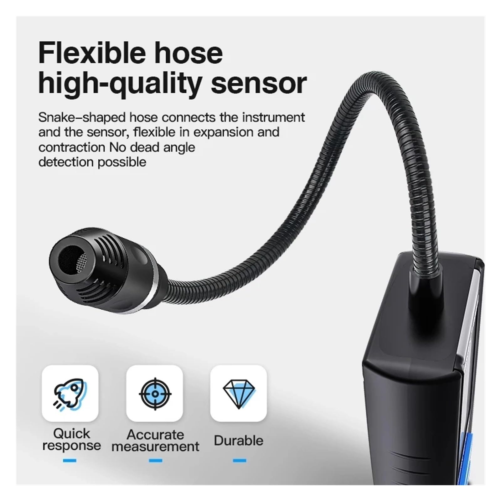 Analyseur de gaz détecteur Combustible Compteur monoxyde Carbone Portable CO CH4 Fuite testeur Moniteur(CGD900)