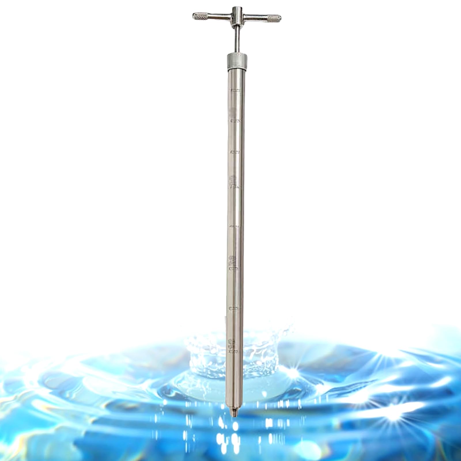 Sonde d'échantillonnage de Liquide en Acier Inoxydable avec échelle précise pour Laboratoire, Recherche Scientifique et Applications industrielles