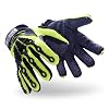 HexArmor Cut-Resistant Impact Protection Synthetic Leather Palm Work Gloves | Chrome SLT Series 4070 | X-Small