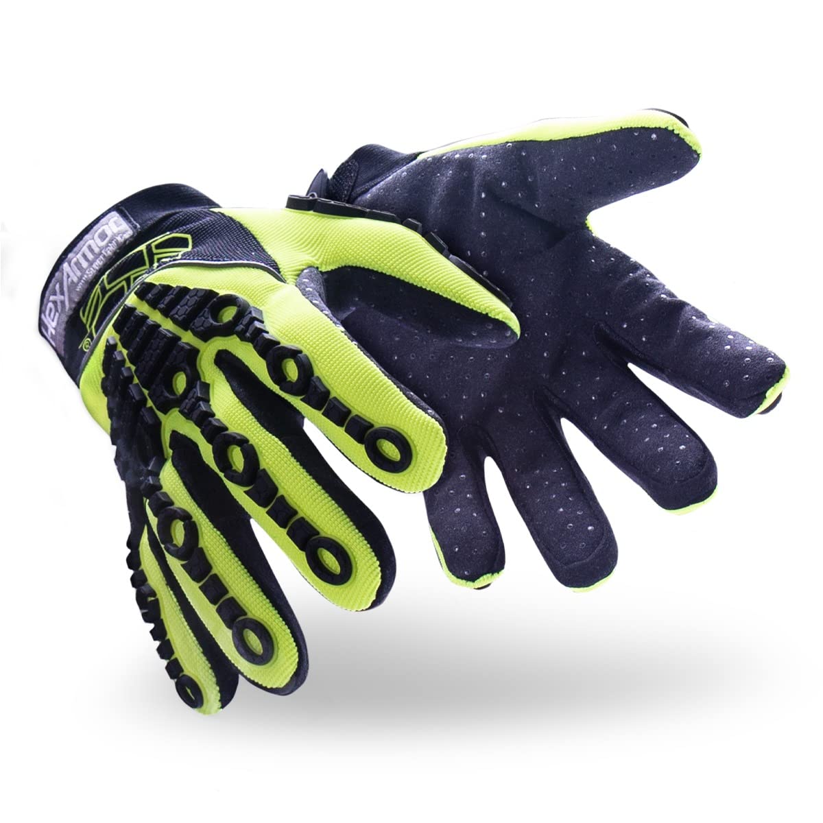 HexArmor Cut and Puncture Resistant Impact Protection Work Gloves | Rig Lizard® Series 2030X | XX-Large