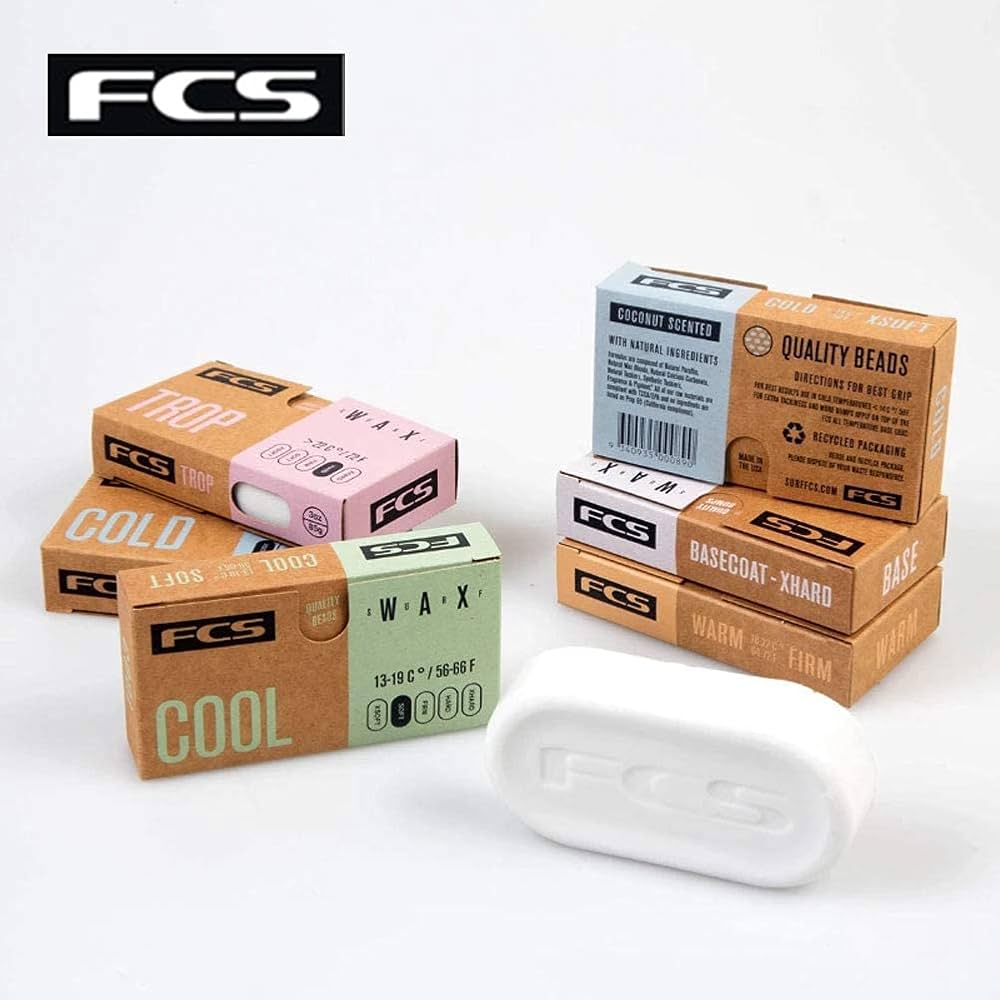 サーフボードおまけ　FCS　サーフィン　ワックス Amazon | 4個セットFCS SURF WAX FCSサーフワックス サーフ