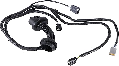 Miniatura 6 de Arnés de cableado de puente de puerta trasera compatible con Ford F150 Crew Cab 2009-2014 Lado del conductor, conjunto de cables de puente de puerta