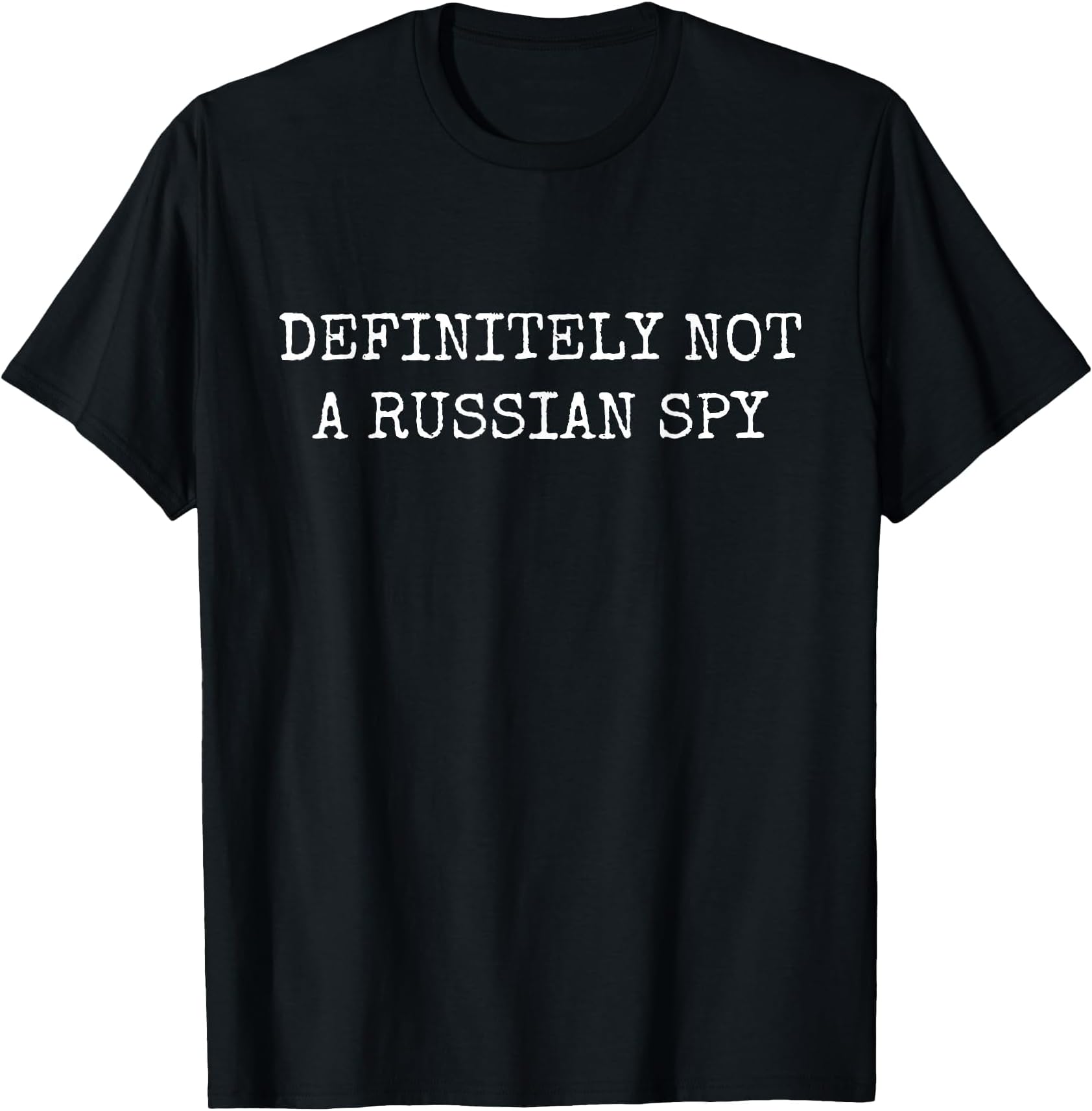 Definitely Not A Russian Spy Halloween Costume Men's Women's T-Shirt
