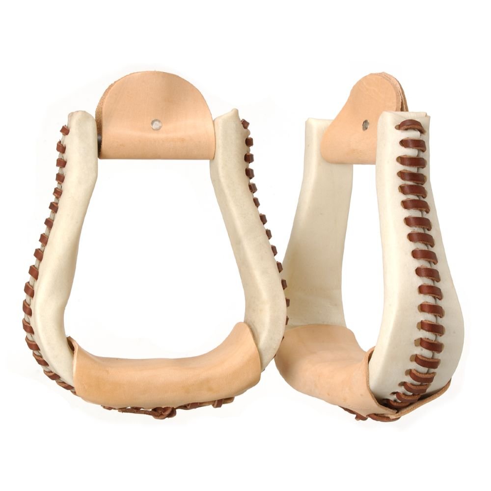 Tough 1 Bell Bottom Stirrups Medium Oil