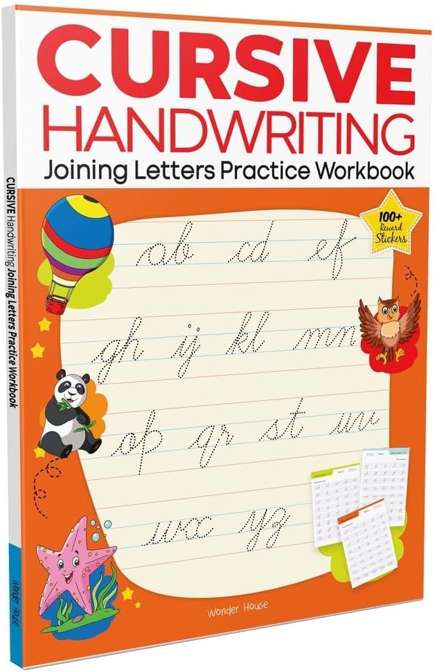 - Cursive Handwriting - Joining Letters: Practice Workbook For Children