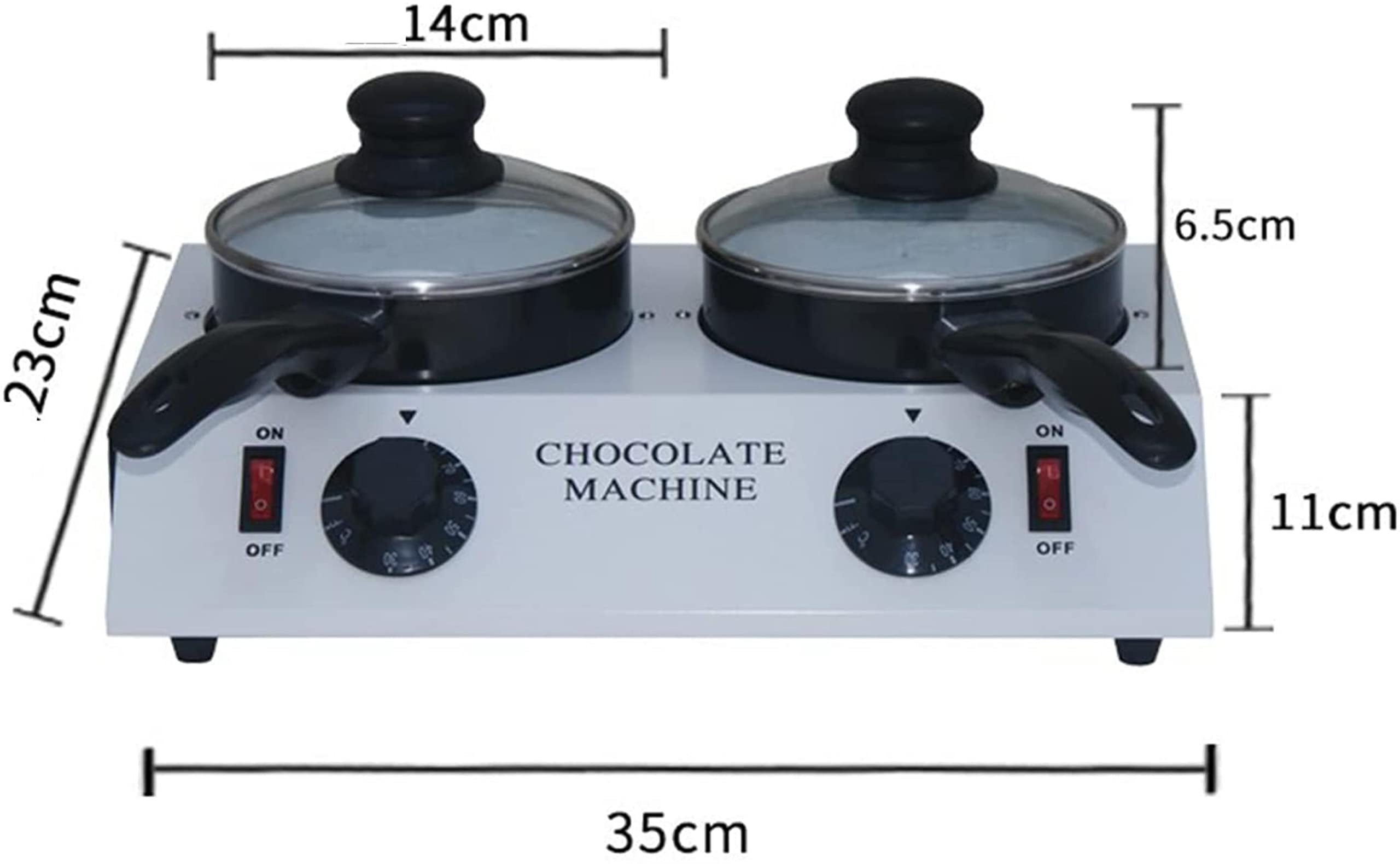 Melting Pot del Cioccolato, Temperatrice Professionale Controllata Manualmente del Cioccolato