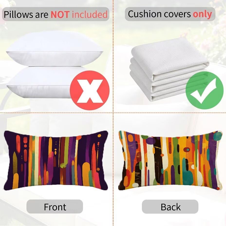 Housse coussin extérieur 70x90 résistante à l'eau pour grand canapé