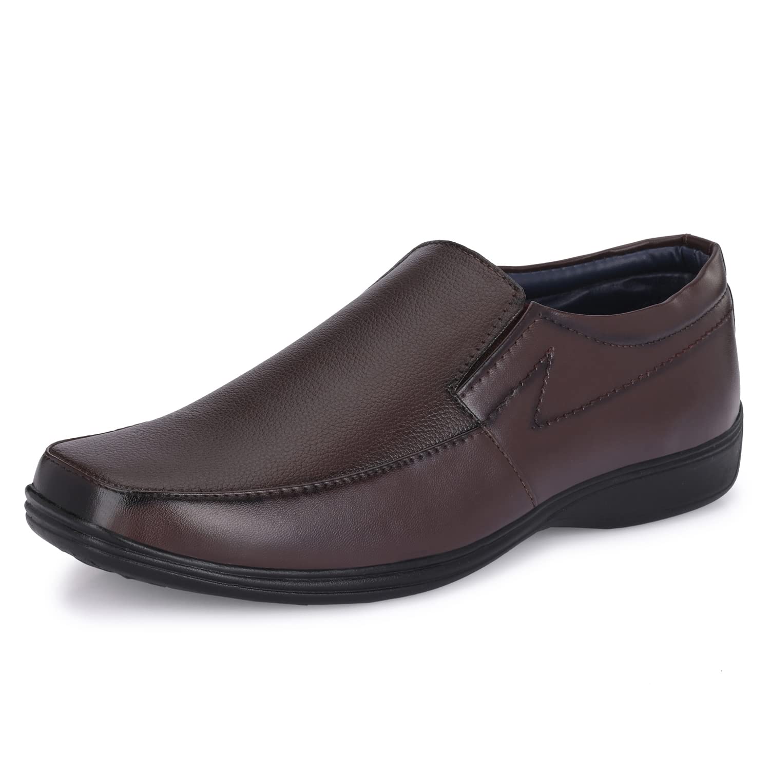 AZZARO BLACK Mens Synthetic Leather Slip-On Casual Shoes,10,Brown(for_4641_BRN_10) (B0BHZFHG4G) Amazon Price History, Amazon Price Tracker
