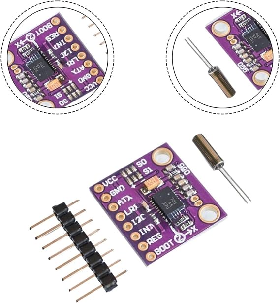 BNO055 9-Axis Sensor Module I2C Gyroscope Accelerometer for Robotics
