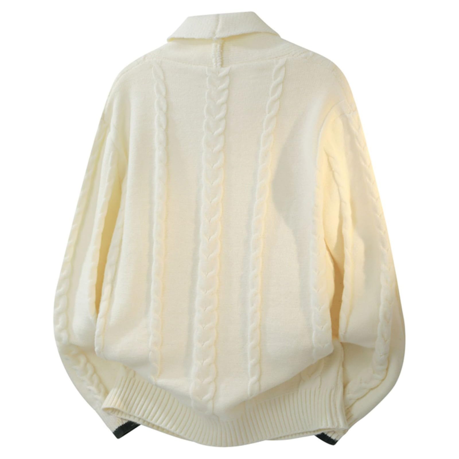 Cardigan Punto Hombre, Chaqueta De Punto Hombre Manga Larga Cárdigan De Punto Trenzado Casual Cuello De Chal Abotonado con Bolsillos Suéter Otoño Invierno