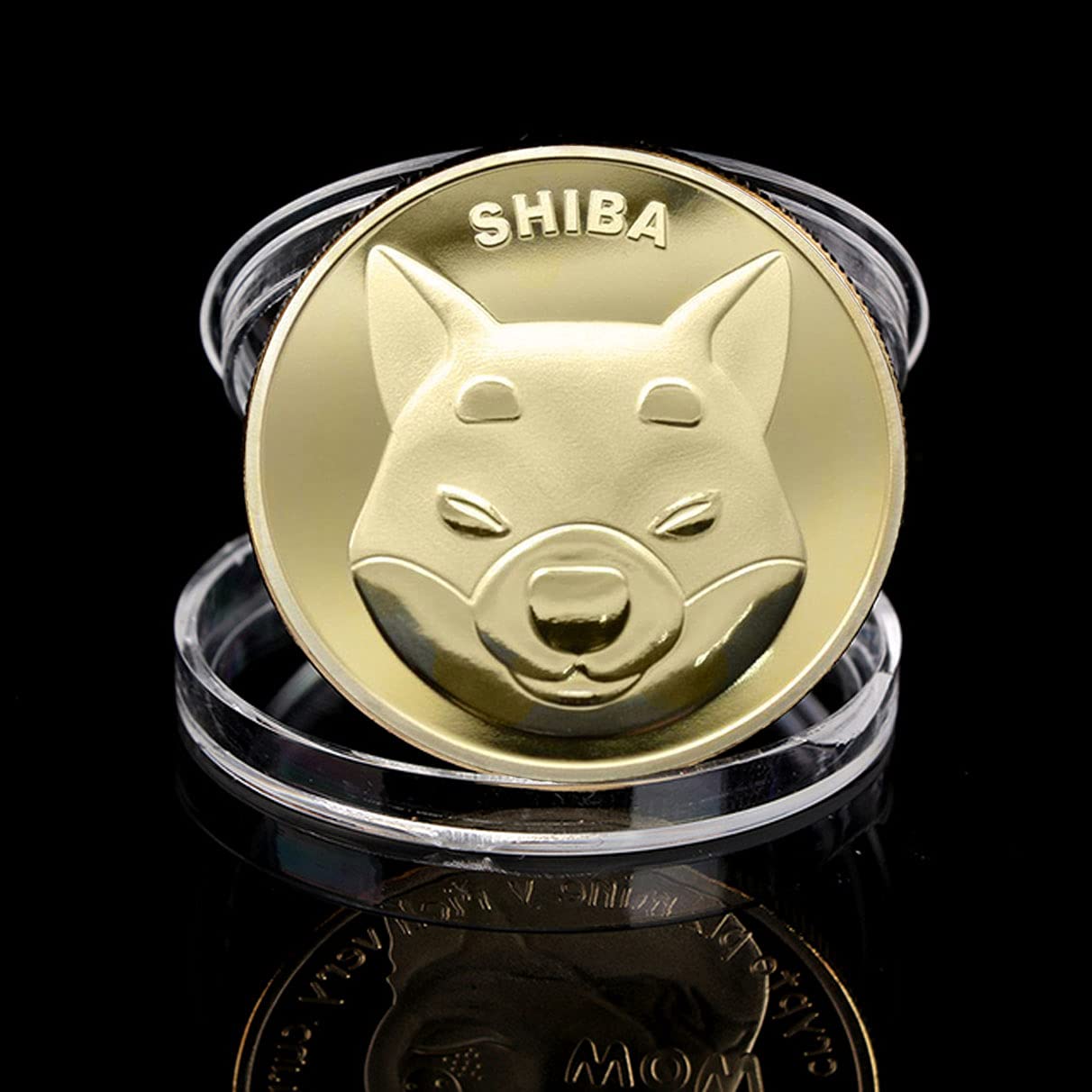 Amazon.co.jp: 柴SHIBトークンコイン、金属金メッキ物理的お土産Dogecoinコイン、柴犬CoiGold/シルバーメッキコインお土産、柴愛好家のためのギフト  (A-2pcs) : ファッション