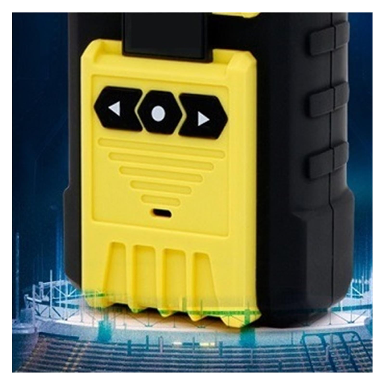 Detector de Gas Multiusos 4 en 1 con Bomba, Pantalla LCD, Sonido, luz y Descarga, portátil, for el hogar y la Autocaravana. Monitoreo rápido(O2)