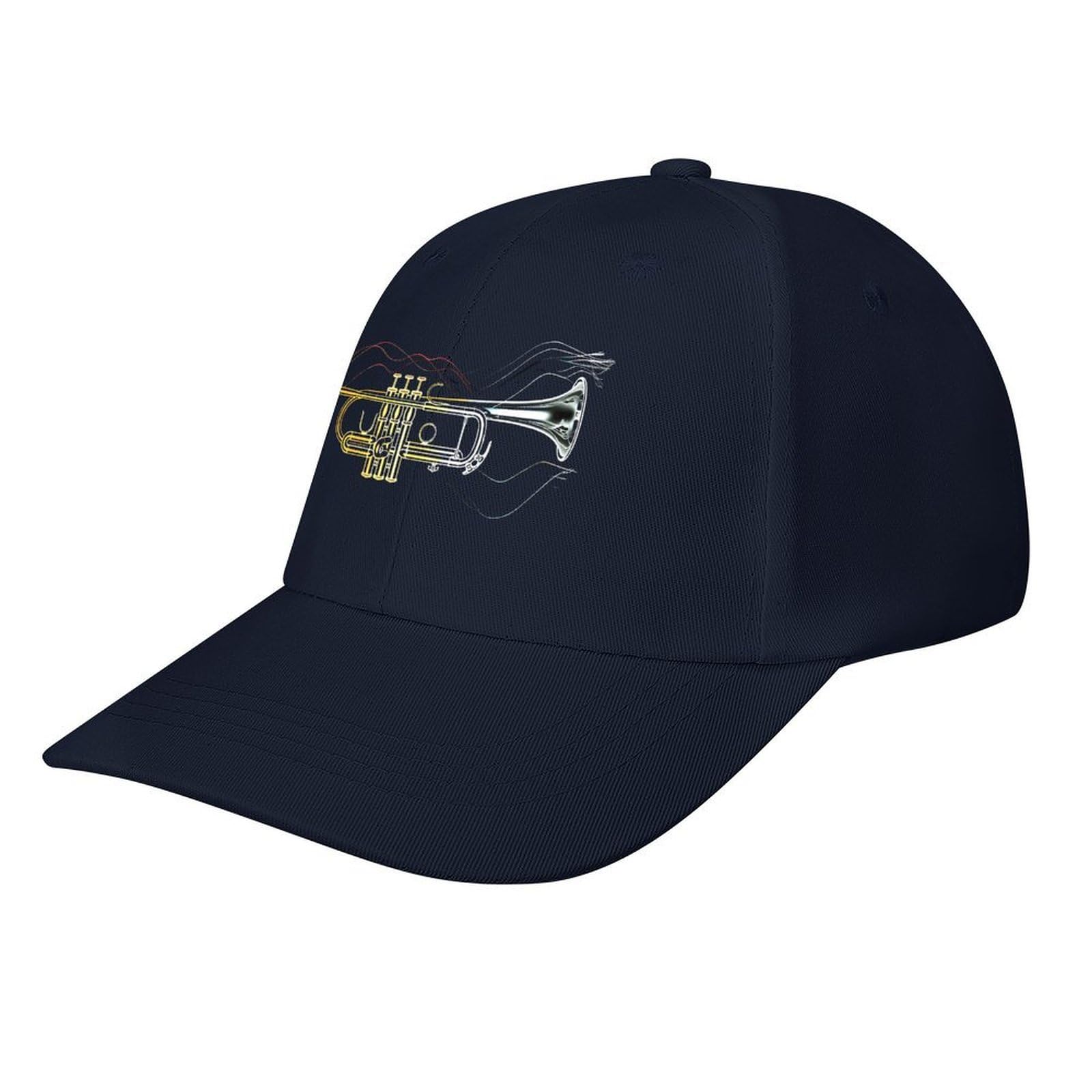 Trumpet Baseball Cap Personalised Trucker Hat Dad Cap Sports Sunhat Headwear Men Women