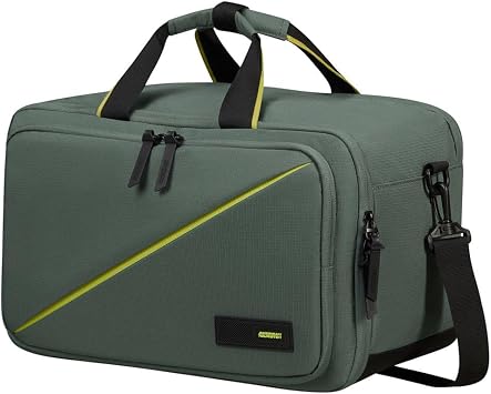 American Tourister Take2Cabin Ryanair 3-in-1 Travel Bag, 40 cm, 25 L, Green (Dark Forest)