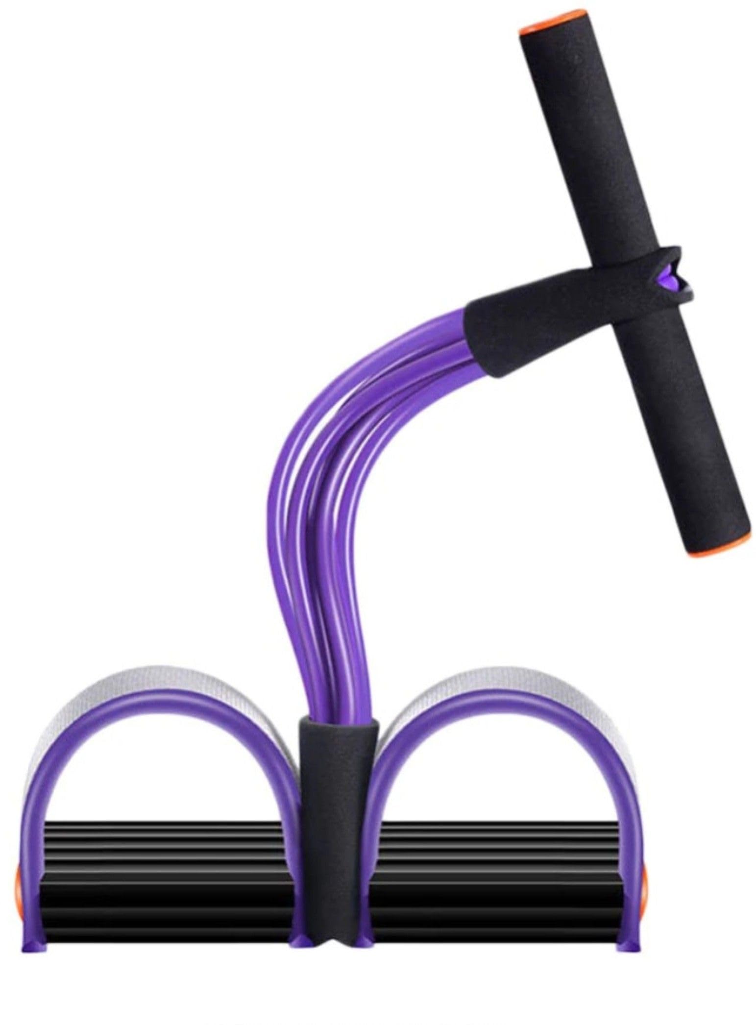 Owlix 4-Tube Latex Pull Rope - Multifunctional Foot & Muscle Fitness-image-22