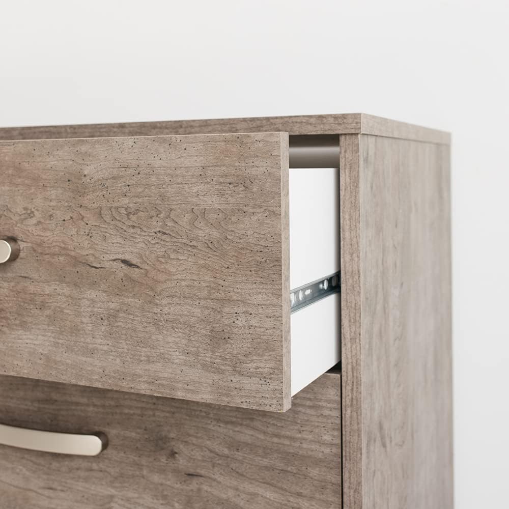 Signature Design by Ashley Flannia Scandanavian 6 Drawer Dresser, Vintage Gray : Everything Else