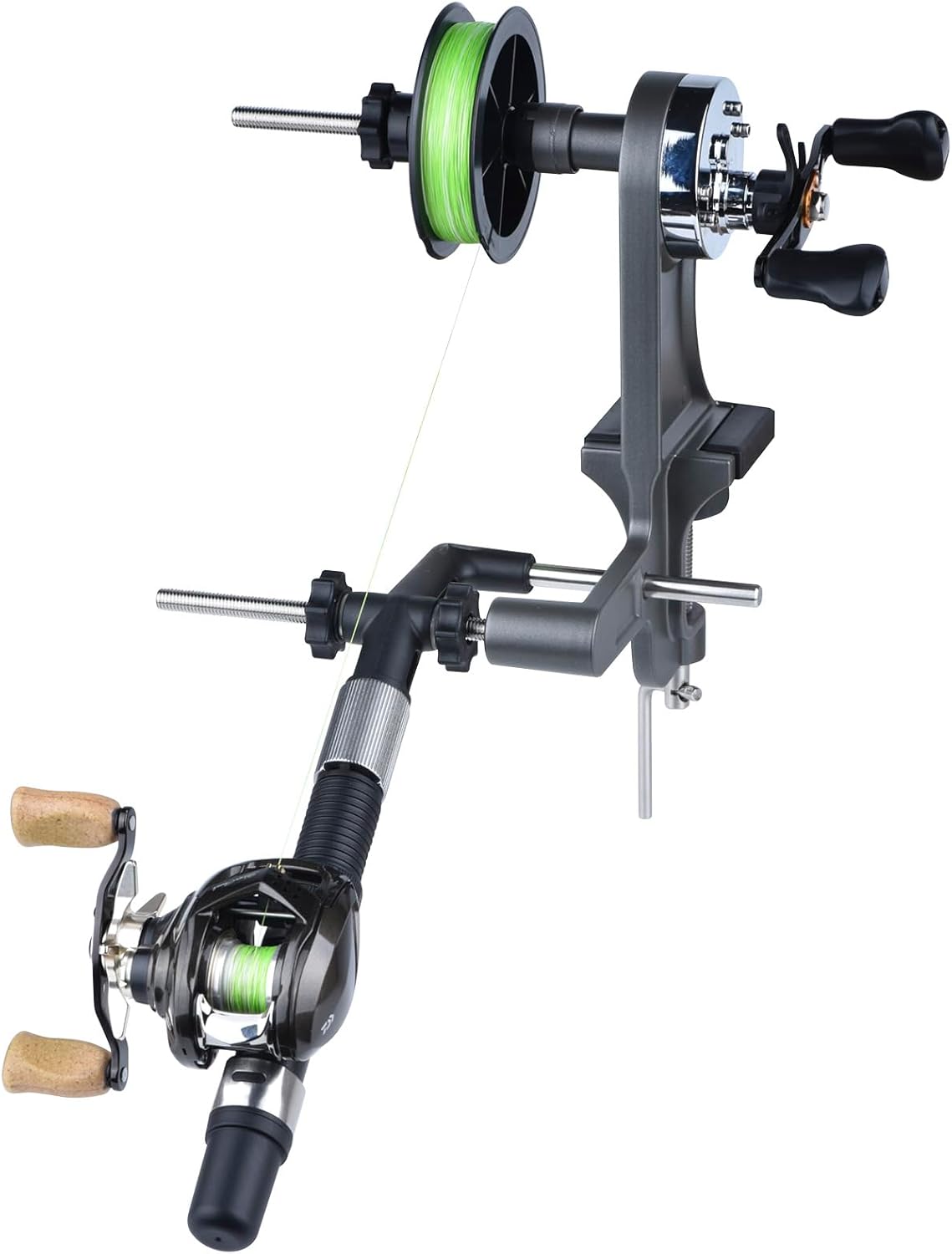 Fishing Line Spooler Winder Machine Reel Spooler Fishing Line Winder Spooler Machine Spooling Station System Fishing Reel Winder Spinning Cast Spincast Trolling Reel