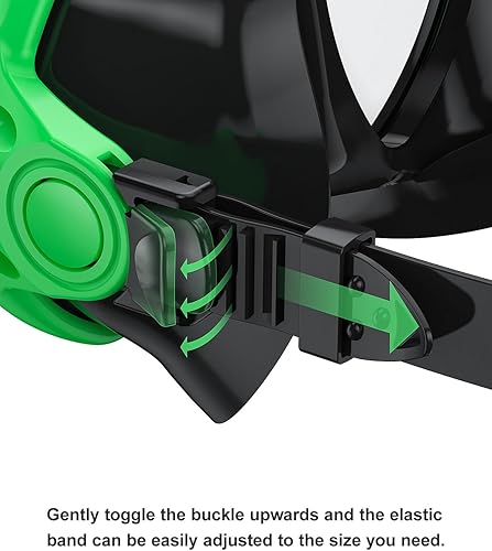 Miniatura 6 de Swim Goggles with Nose Cover, Anti-Fog and Anti-Leak Clear Snorkeling Mask for Adults and Teens, 9 Colors