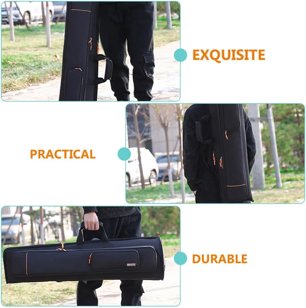 ERINGOGO Trombone Bag Shoulder Straps Portable Oxford Cloth Case for Storage and of Your Musical Instrument
