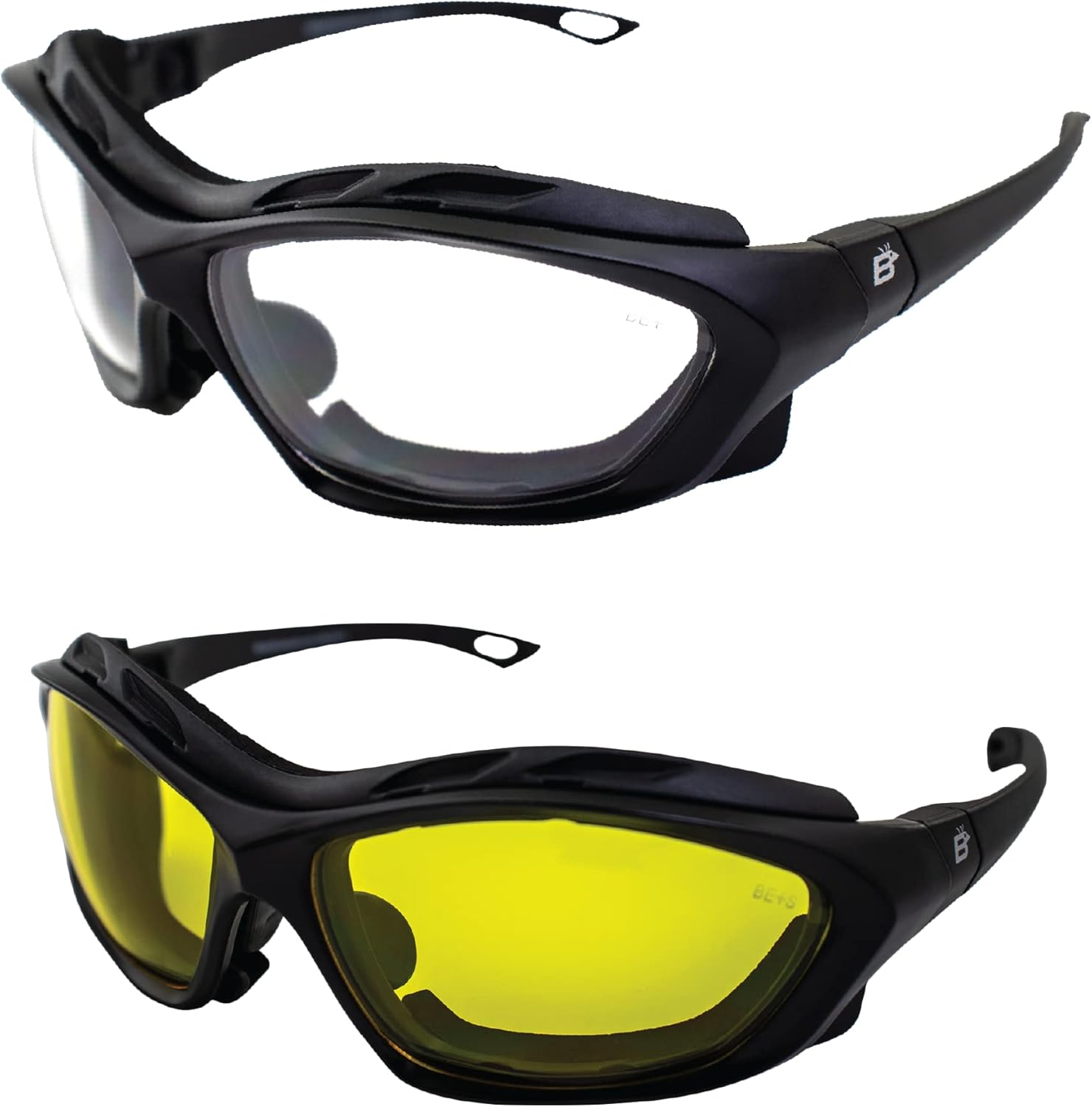Birdz Eyewear Canopy Padded Motorcycle Sunglasses Riding