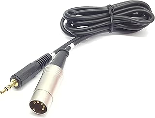 CoolNovelties Gold MIDI 2.0 TRS (Type A) Cable for Korg, Make Noise, Akai, 3.5mm Straight Plug
