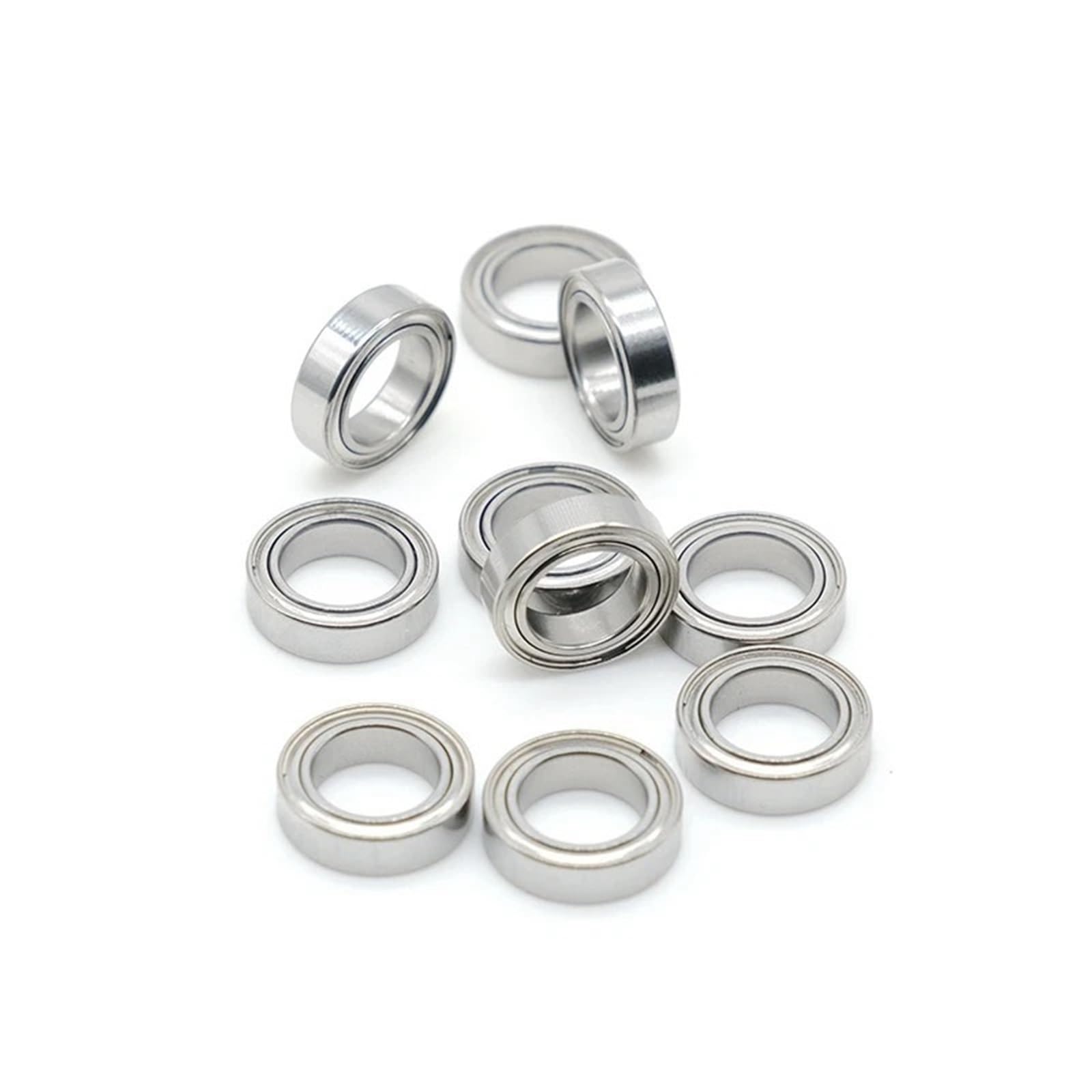 Rodamientos de bolas de ranura profunda R168-2Z R168Z, 6,35 x 9,525 x 3,175 mm, 1/4 x 3/8 x 1/8 pulgadas, 5 unidades