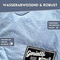 BERGTIGER® GMIATLI - 3in1 Outdoor Decke warm & gemütlich I Camping Decke wasserabweisend + Teflon EcoElite I Reisedecke Ultraleicht I Indoor & Outdoor Decke, Poncho & Schlafsack I Sherpa & Ripstop – Ansicht 5