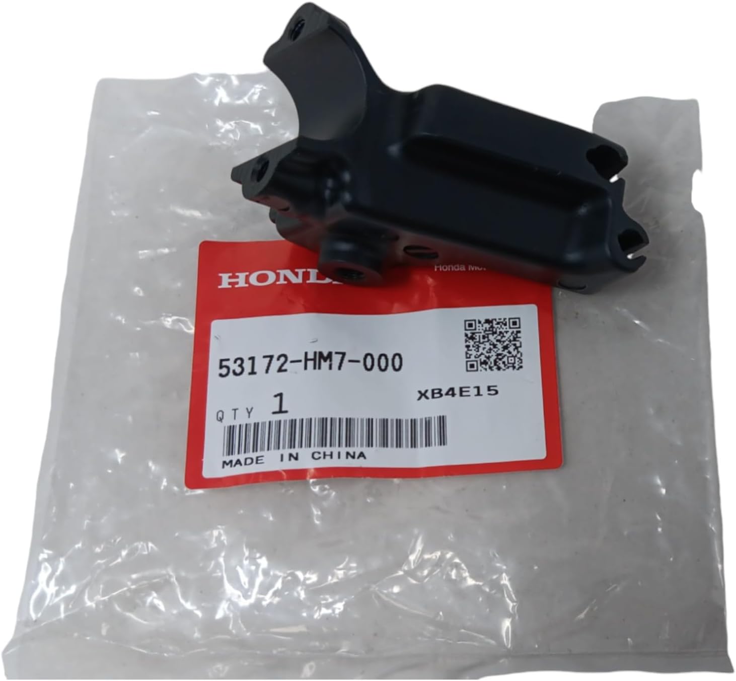 Cyclemax One Pack Compatible with Honda Left Hand Park Brake Perch Bracket 53172-HM7-000 Contains One 53172-HM7-000 and a Funnel