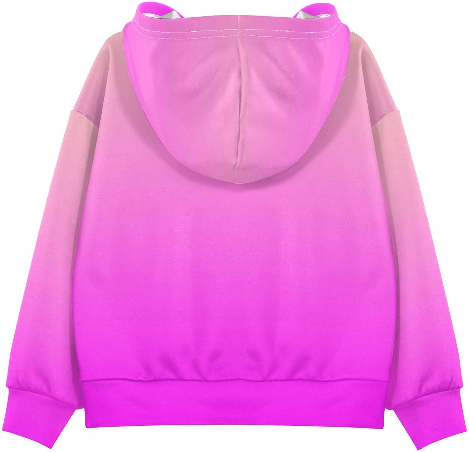 Rosy Brown Purple Toddler Girls Pullover Hoodie Sweatshirt 4-14Y