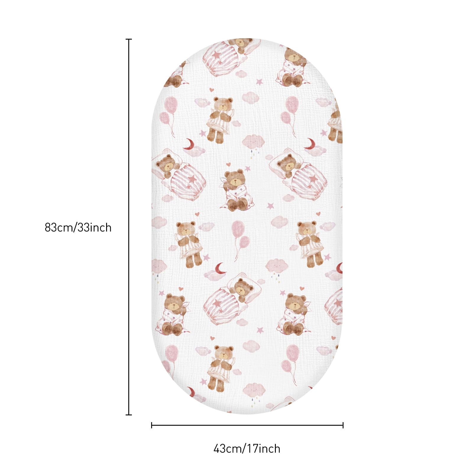 Baby Mattress Cover, Fitted Sheet, Pack of 3 - Image 3