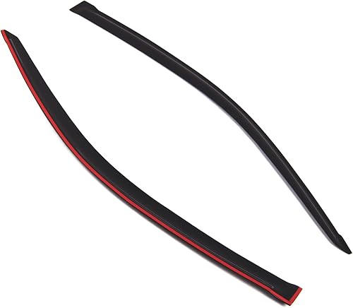 Miniatura 2 de Protector de lluvia para ventana de automóvil  Viseras de montaje exterior, deflectores de ventana lateral  Protectores de lluvia compatibles con