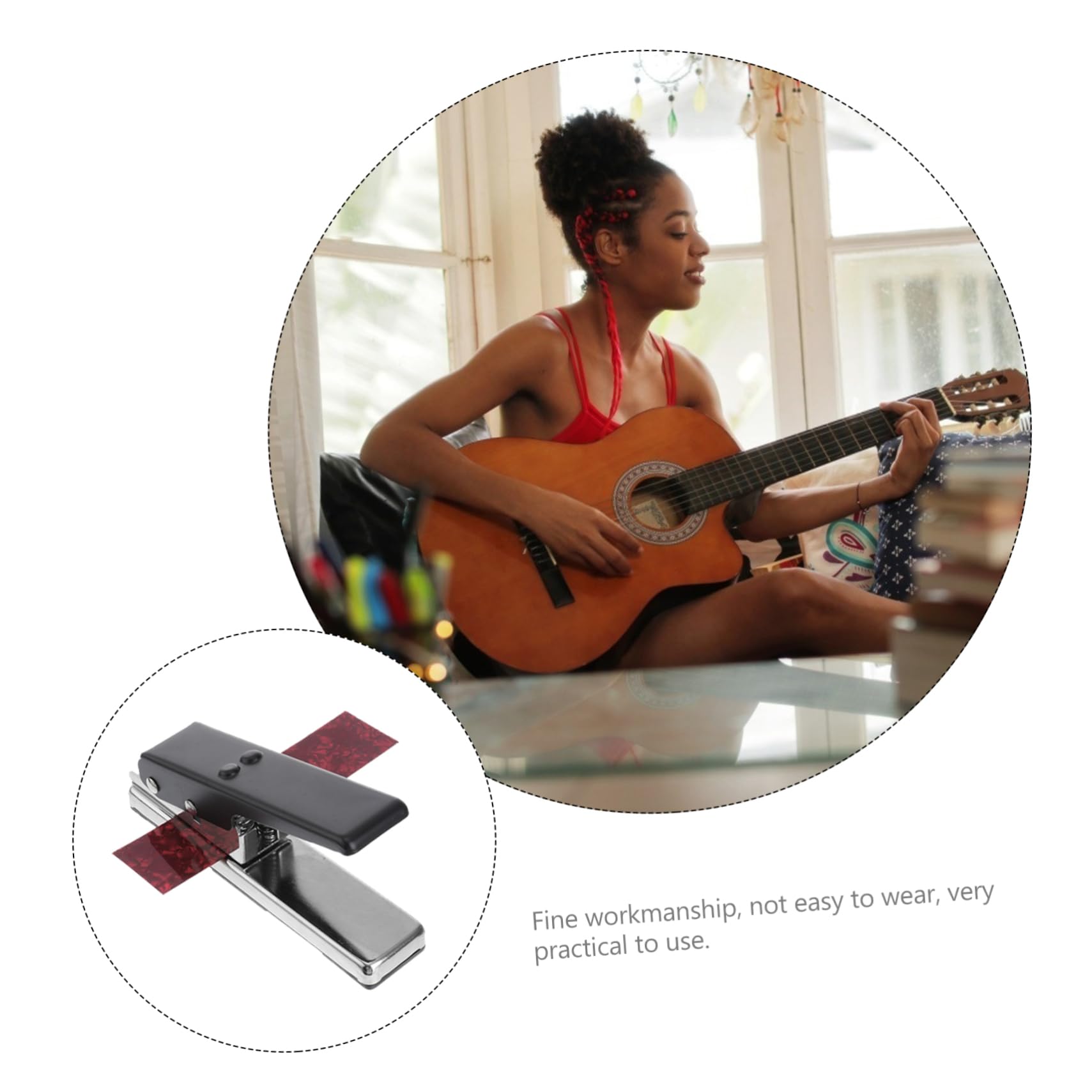 ifundom Kit De Production Dialer Pour Médiators De Guitare Ensemble De 29 Pièces Sans Bavures Facile À Nettoyer Convivial